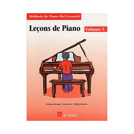 MÉTHODE DE PIANO HAL LEONARD - Leçons Vol. 5