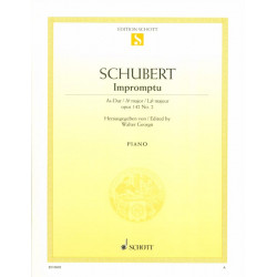 SCHUBERT Impromptu la bémol majeur op. 142-2 D 935