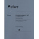 Carl Maria von Weber Concerto pour clarinette n° 1 en fa mineur op. 73