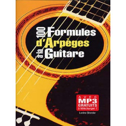 100 Formules d'arpèges à la guitare avec MP3 gratuits à télécharger