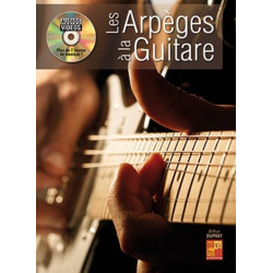 Arthur Duprat Les Arpèges à la Guitare Avec CD.