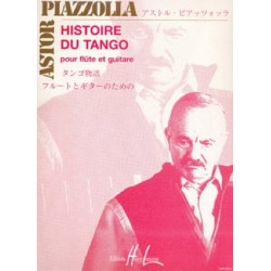 Astor Piazzolla Histoire du Tango - Flûte guitare