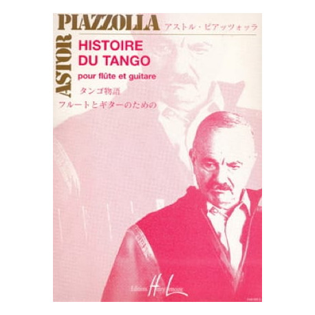 Astor Piazzolla Histoire du Tango - Flûte guitare