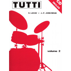 Juskowiak Jacques-François / Lacau Olivier Tutti Volume 2 AVEC CD.