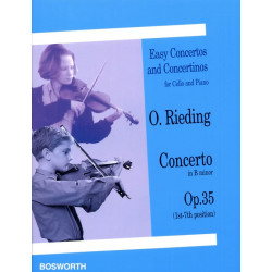 Oscar Rieding Concerto si mineur op. 35 - Violoncelle