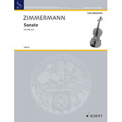 Bernd Alois Zimmermann Sonate - Alto
