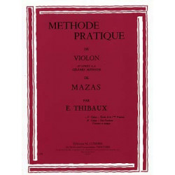 MAZAS Méthode Pratique D'après Mazas Volume 1