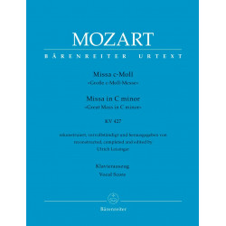 MOZART Grande Messe en Ut mineur