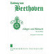 BEETHOVEN Allegro und Menuett - 2 Flöten