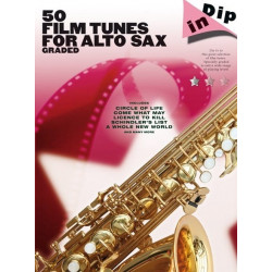 50 Film Tunes For Alto Sax Graded - Dip In