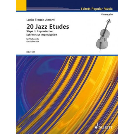 Lucio Franco Amanti 20 Jazz Etudes - Violoncelle