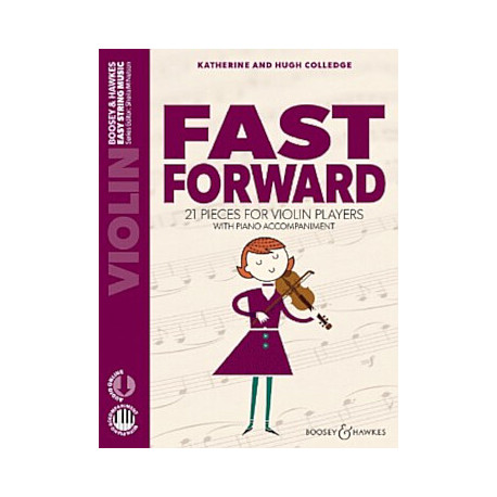 Fast Forward Violon et CD 21 pièces pour violon et piano