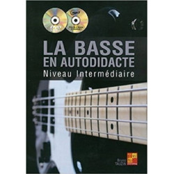 Bruno Tauzin La Basse En Autodidacte - Niveau Intermediaire Avec CD et DVD.