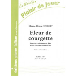 Claude-Henry Joubert Fleur de courgette