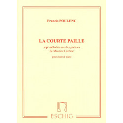 POULENC La Courte Paille