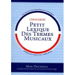 Pincherle Marc Petit Lexique des Termes Musicaux