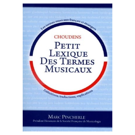 Pincherle Marc Petit Lexique des Termes Musicaux