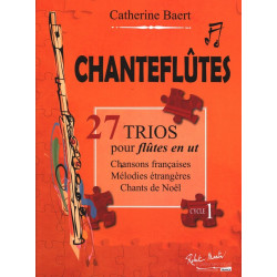 Catherine Baert Chanteflûtes - 3 Flûtes