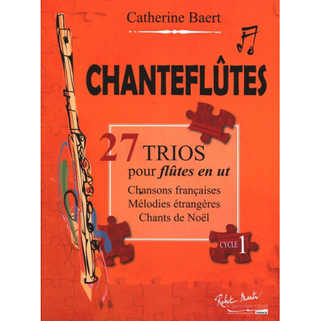 Catherine Baert Chanteflûtes - 3 Flûtes