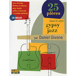 GIVONE DANIEL 25 PIECES DANS LE STYLE GYPSY JAZZ