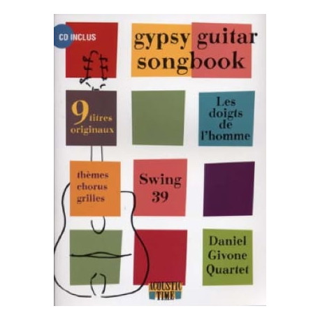 Daniel Givone Gypsy Guitar Songbook - 9 Titres Originaux