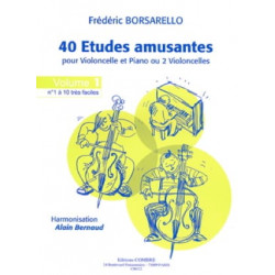 Frédéric Borsarello 40 Etudes Amusantes Volume 1