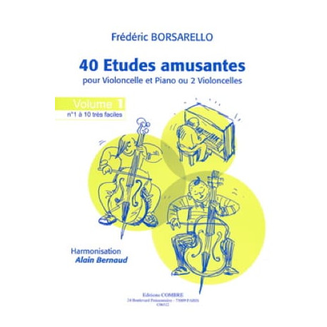 Frédéric Borsarello 40 Etudes Amusantes Volume 1