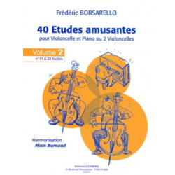 Frédéric Borsarello 40 Etudes Amusantes Vol.2