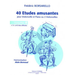 Frédéric Borsarello 40 Etudes Amusantes Vol.4