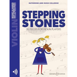 Stepping Stones Pour Violon Avec CD Nelson Sheila Katherine et Hugh COLLEDGE
