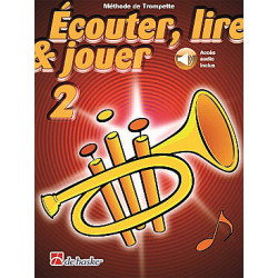 ECOUTER LIRE & JOUER METHODE + CD V. 2 Trompette enseignement