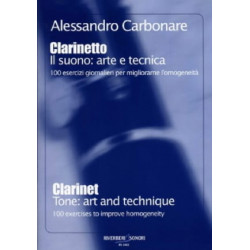 Alessandro Carbonare Clarinetto : ll Suono : Arte e Tecnica