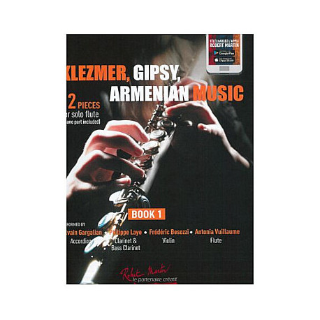 KLEZMER, GIPSY, ARMENIAN MUSIC - Vol. 1 : 12 pièces