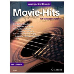 Movie-Hits pour Guitare Classique