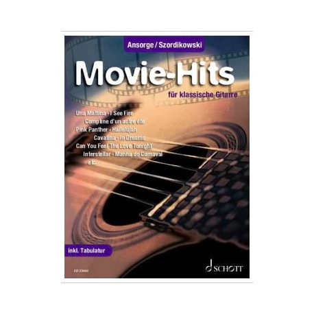 Movie-Hits pour Guitare Classique