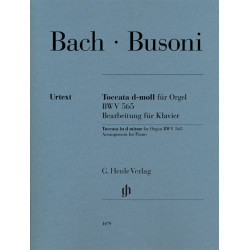 BACH / BUSONI Toccata et Fugue en Ré Mineur