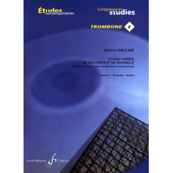 Jérôme Naulais 8- Etudes variées de virtuosite et de technique volume 3 - 18 Etudes