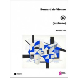 @ (Arobase) pour marimba solo de VIENNE Bernard de Partitions Percussions à clavier (xylophone/vibraphone/marimba...)