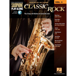 Saxophone Play-Along Volume 3 - Classic Rock