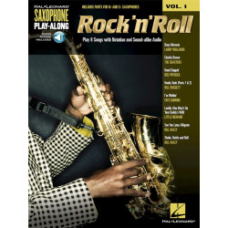 Saxophone Play-Along Volume 1 - Rock 'N' Roll