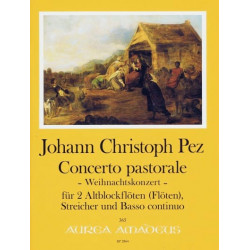 Johann Christoph Pez Concerto Pastorale