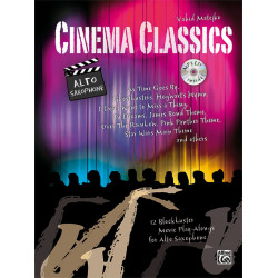 Cinema Classics - Saxophone Alto AVEC CD-mp3.