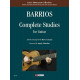 Mangore Agustin Barrios Complete Studies for Guitar