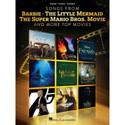 Songs from Barbie, The Little Mermaid piano vocal guitare