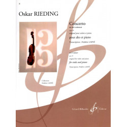 Oskar Rieding Concerto op. 35 en mi mineur