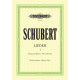SCHUBERT Lieder Volume 1 - Voix Moyenne