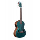 KALA UKULELE BROOKLYN GREEN ARCHTOP TENOR AVEC ETUI