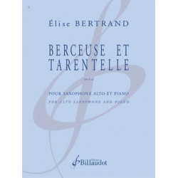 Elise Bertrand Berceuse et Tarentelle
