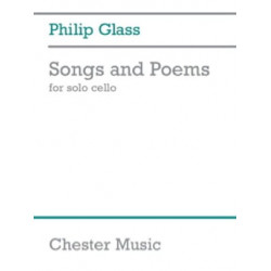 GLASS Songs and Poems - Violoncelle seul