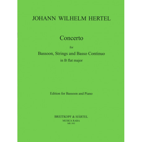 Johann Wilhelm Hertel Concerto in B flat